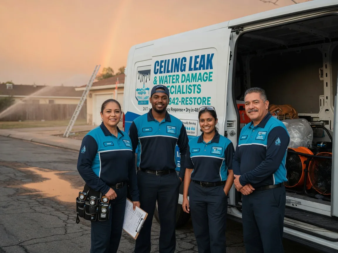 Ceiling Leak Cleanup company in Dassel, MN