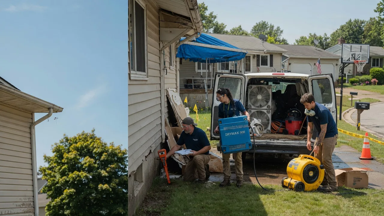 Ceiling Leak Cleanup in Dassel, MN near me